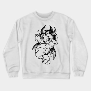 Devil Kewpie Crewneck Sweatshirt